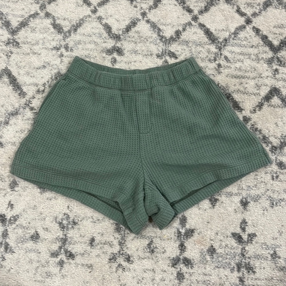 Aerie green shorts women’s size xs